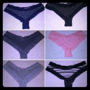 Bundle of Victoria's Secret Cheeky Panties